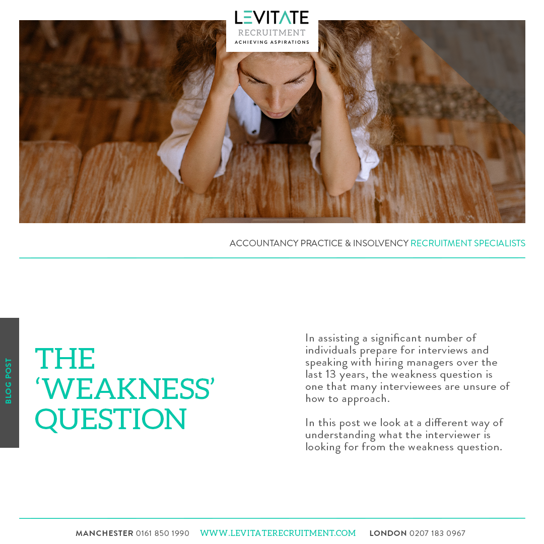 The ‘Weakness’ Question